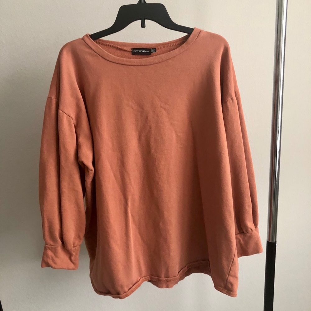 Pretty Little Thing oversized sweatshirt